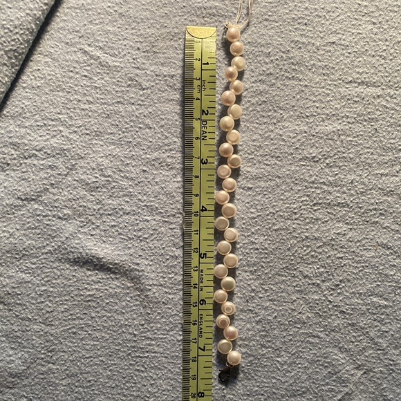 Freshwater Pearl bracelet. 925 silver clasp - Picture 3 of 7